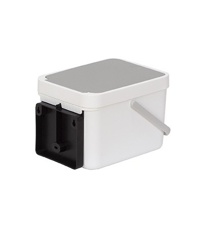 Wall mounting for garbage can, model Zurich