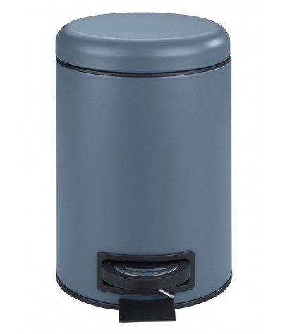 Cubo de basura 3L. Con sistema invisible de bolsa, modelo azul