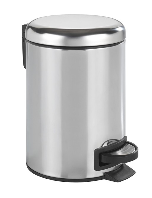 Cubo de basura 3L. Con sistema invisible de bolsa. Inoxidable brillante Cubo de basura 3L. Con sistema invisible de bolsa. Inoxidable brillante