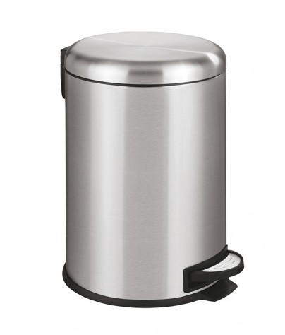 Pedal bin 20 Liters. Slow automatic closing (Satin stainless)