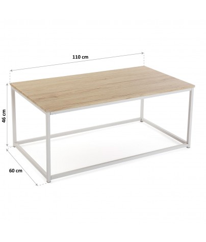 Side Table, model "Rectangular" (White)