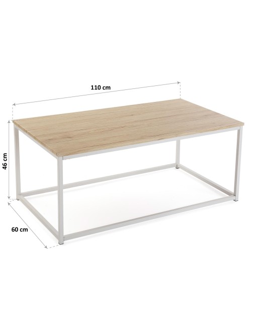 MESA DE CENTRO AUXILIAR MODELO RECTANGULAR BLANCA MESA DE CENTRO AUXILIAR MODELO RECTANGULAR BLANCA