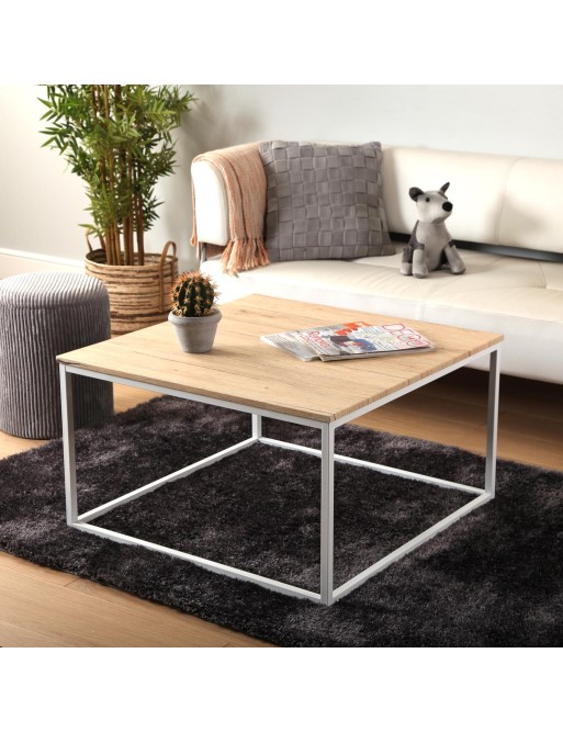 Side Table, model "Square" (White) Side Table, model "Square" (White)