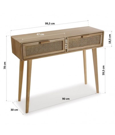 Mueble multifuncional, modelo Rejilla (78x100x30)