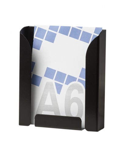 Wandprospekthalter A6. Farbe schwarz