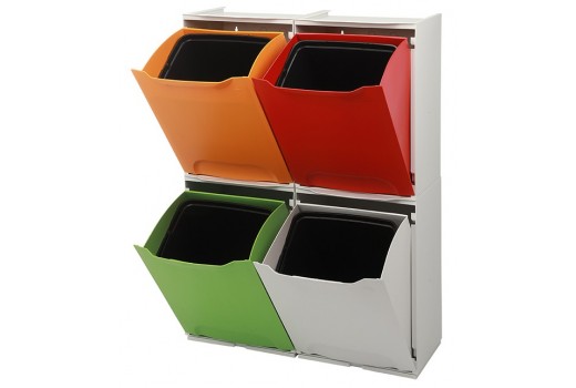 kitchen recycling bins